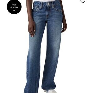 Levis SUPERLOW wide leg jeans 33x31